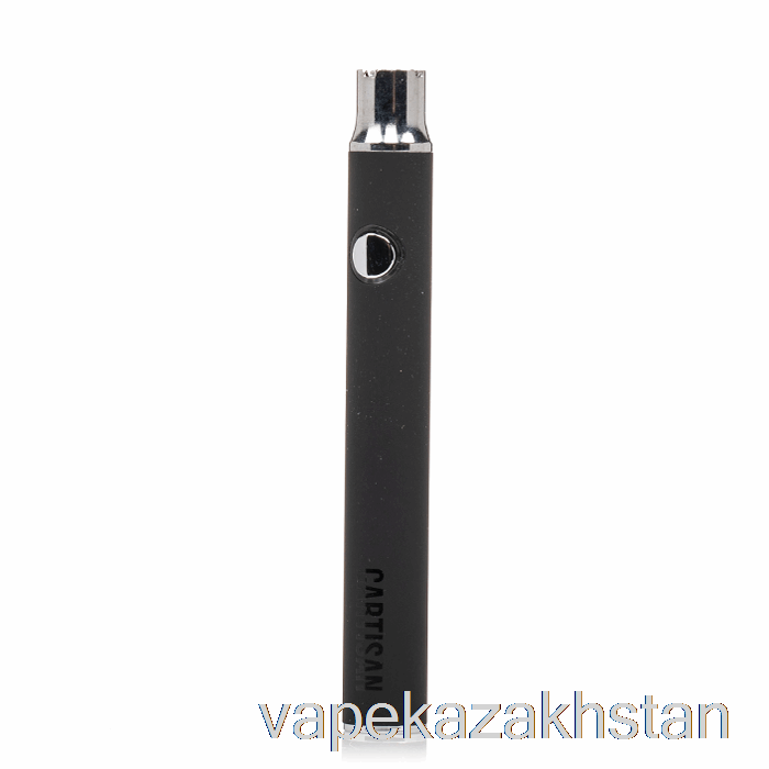 Vape Kazakhstan Cartisan Button VV 350 510 Battery Black